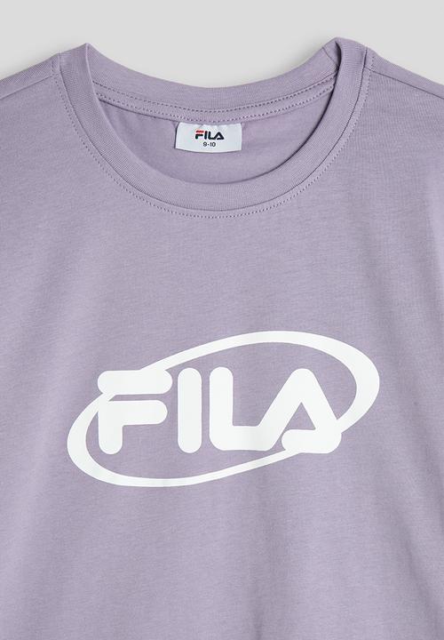 FILA - Revel T-shirt - Sweet Lavender/White
