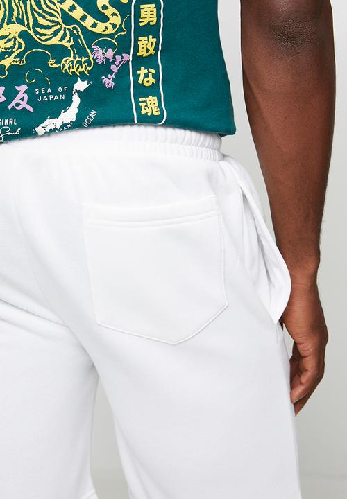 Brave Soul - MENS SHORTS TARLEY7 - CREAM
