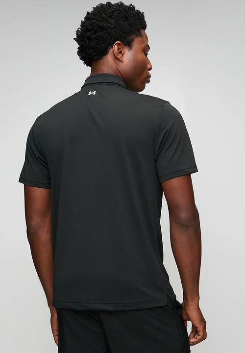 Under Armour - UA Tee To Green (T2G) Pique Golfer - Black