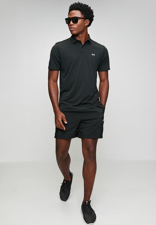 Under Armour - UA Tee To Green (T2G) Pique Golfer - Black