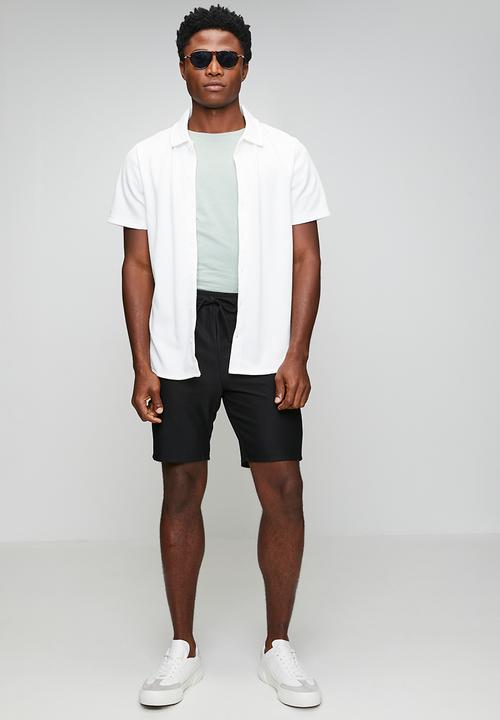 Brave Soul - Msh-581cadby - cream/washed sage