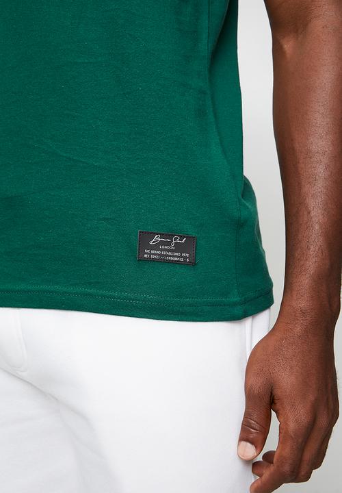 Brave Soul - Kovu T-shirt - Green Multi