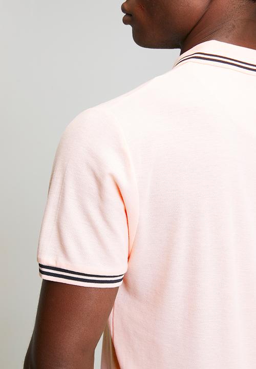 Brave Soul - Agitoc Polo - Summer Pink / Navy