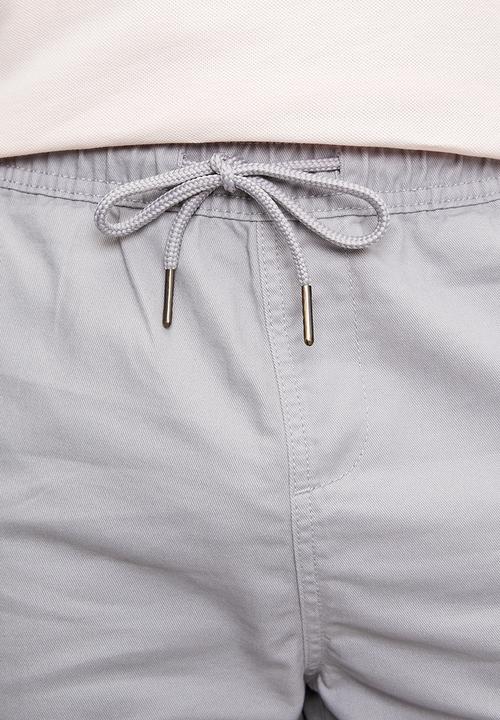 Brave Soul - Paul Cotton Twill Chino - Grey