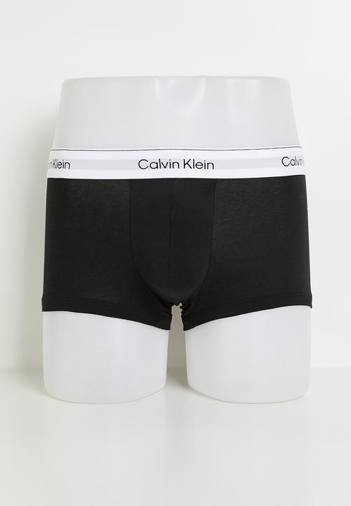 Calvin Klein - Low Rise Trunk 3 Pack - black