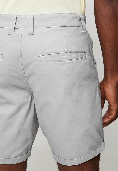 Brave Soul - Hampson Chino Short - Grey
