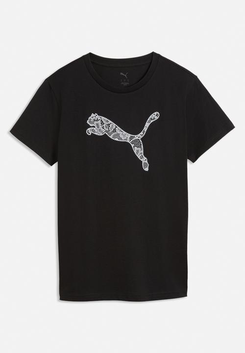 PUMA - Graphics Lace Cat Tee - Puma Black