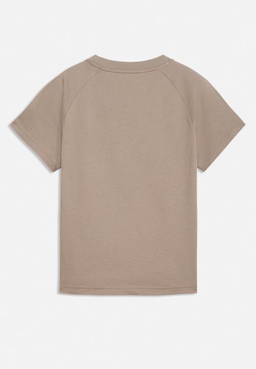 PUMA - Puma Sport Slim Graphic Tee - Mouse Gray