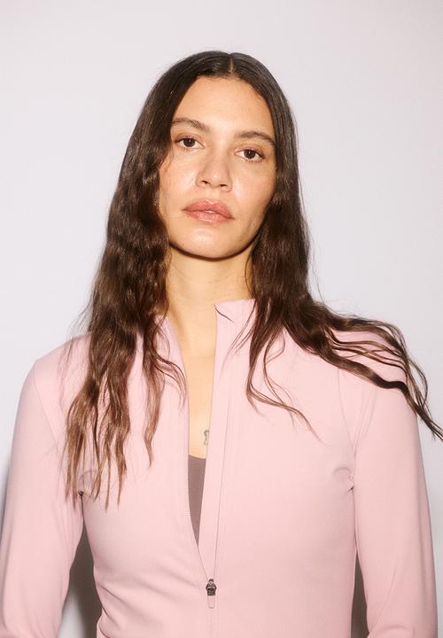 H&M - H&M Move Jacket Pink - pastel pink
