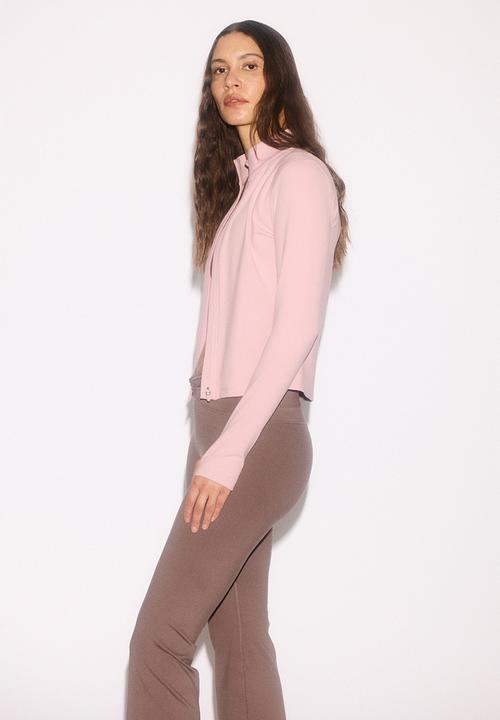 H&M - H&M Move Jacket Pink - pastel pink
