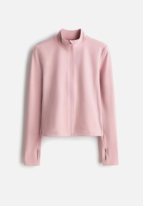 H&M - H&M Move Jacket Pink - pastel pink