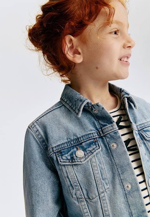 H&M - Denim jacket - light denim blue