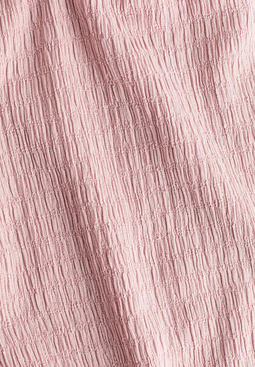 H&M - Textured jersey trousers - pink