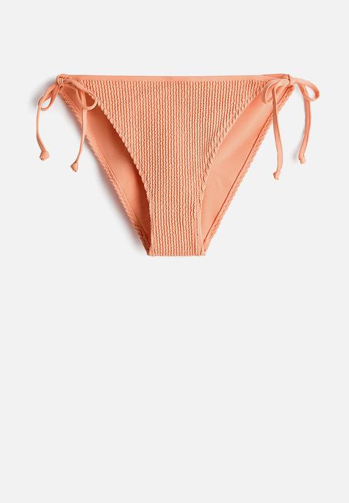 H&M - Tie tanga bikini bottoms - apricot