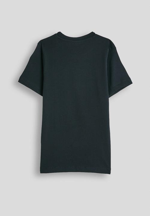 POLO - Boys Luke Polo Stick Ss Tee - Navy