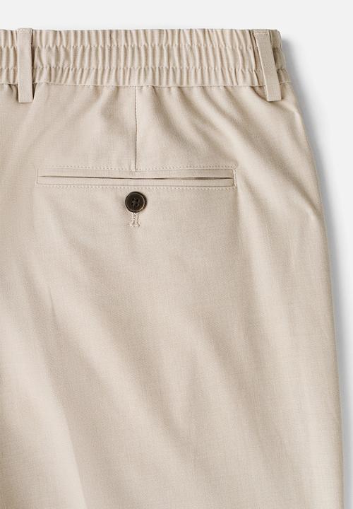 H&M - Relaxed fit trousers - beige