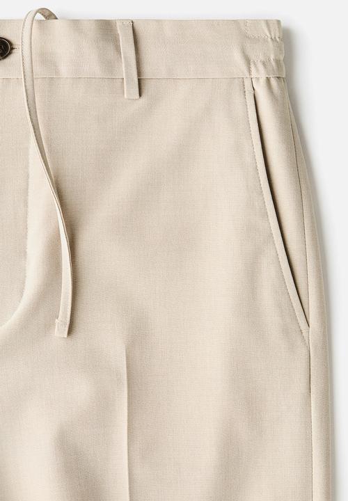 H&M - Relaxed fit trousers - beige