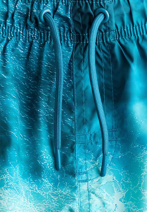 H&M - Printed swim shorts - blue/ocean