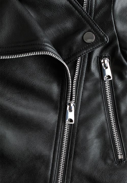 H&M - Biker jacket - black