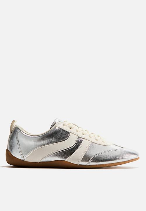 H&M - Trainers - silver-coloured/white
