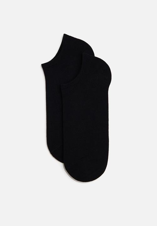 H&M - 5-Pack trainer socks with lycra® - black