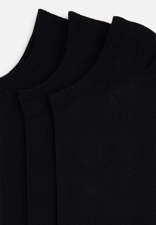H&M - 5-Pack trainer socks with lycra® - black
