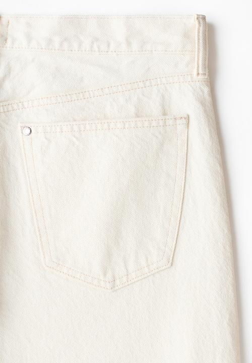 H&M - Original straight jeans - white