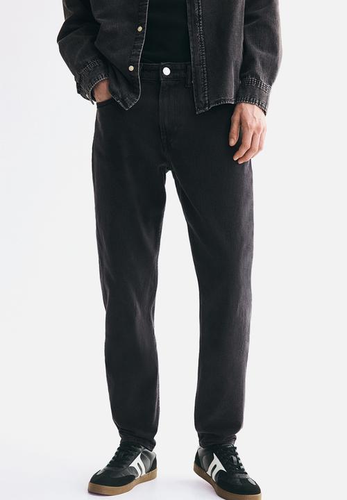 H&M - Tapered jeans - denim black