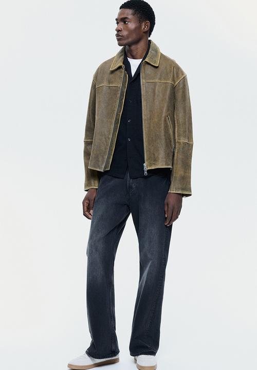 H&M - Regular fit resort shirt - black