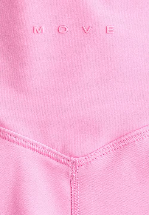 H&M - Sculptmove™ flared sports leggings - candy pink