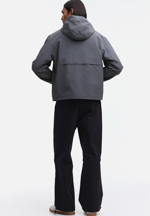 H&M - Water-repellent nylon windbreaker - grey
