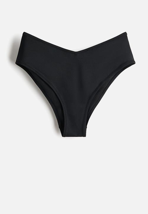 H&M - Cheeky bikini bottoms - black