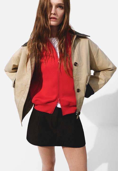 H&M - Padded canvas jacket - beige