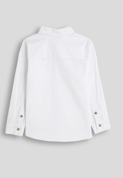 POLO - Boys Nicholas Ls Shirt - White