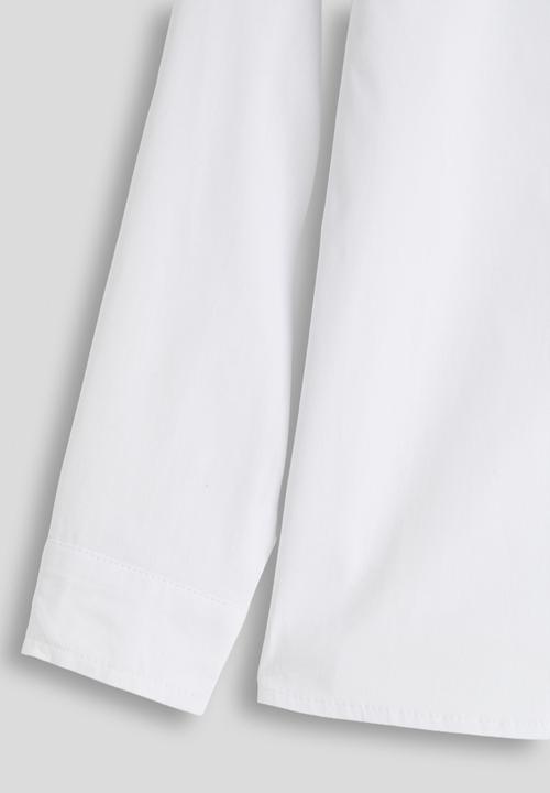 POLO - Boys Nicholas Ls Shirt - White