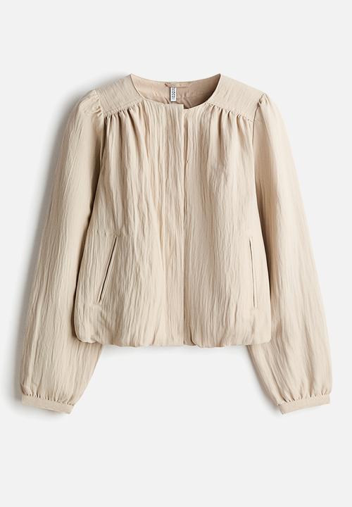 H&M - Oversized twill jacket - beige