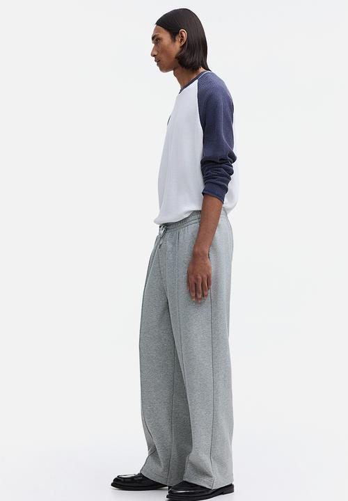 H&M - Relaxed fit joggers - grey marl