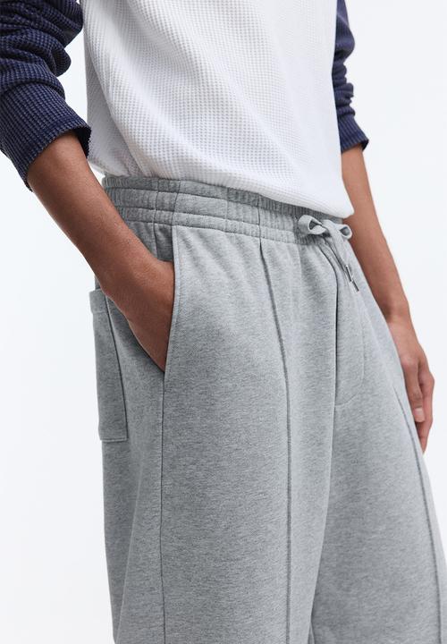 H&M - Relaxed fit joggers - grey marl