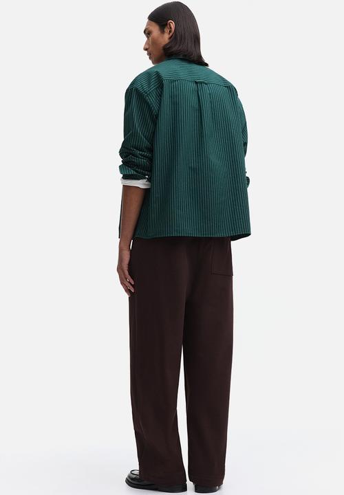 H&M - Relaxed fit joggers - dark brown