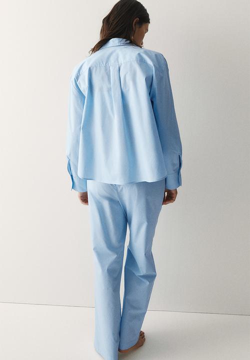 H&M - Cotton pyjamas - blue