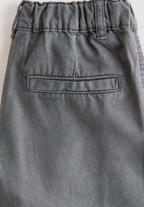 H&M - Lyocell-blend chinos - dark grey