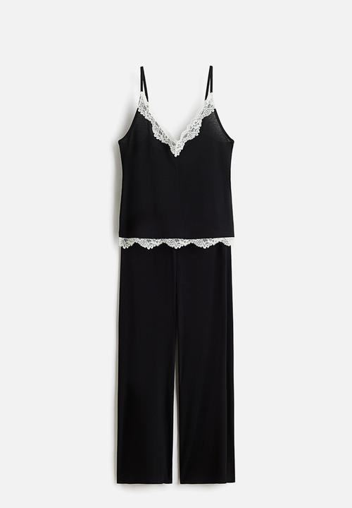 H&M - Pyjama set - black