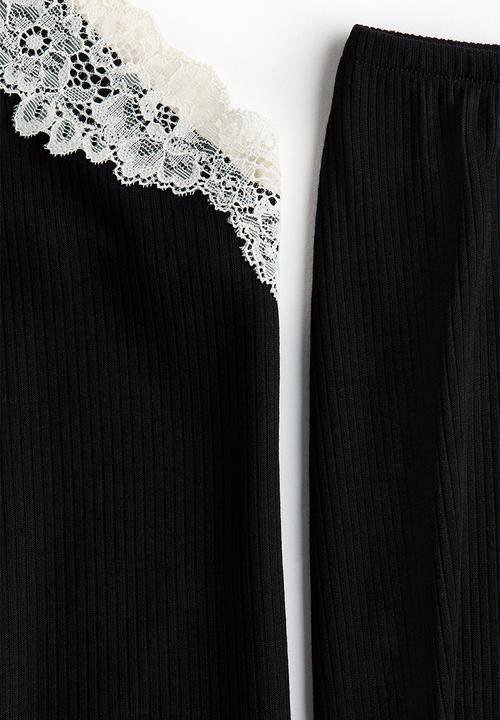 H&M - Pyjama set - black