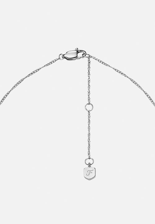 Fossil - Sutton JF04836040 Necklace - Silver