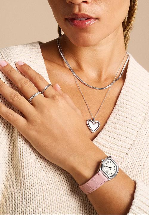 Fossil - Sutton JF04836040 Necklace - Silver