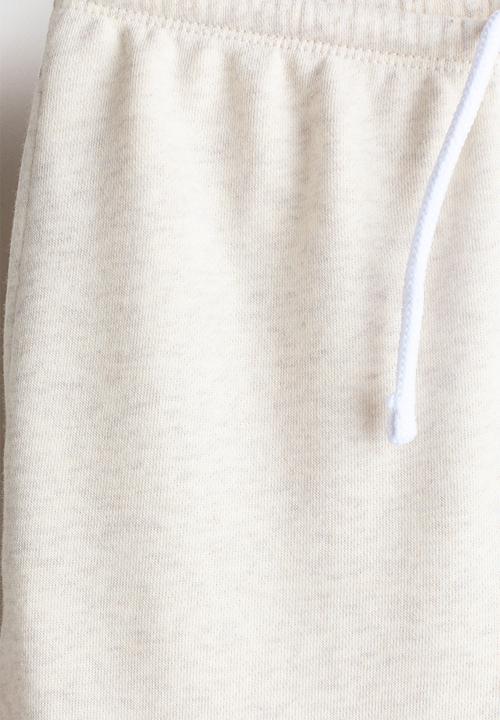 H&M - Wide-leg joggers - light beige