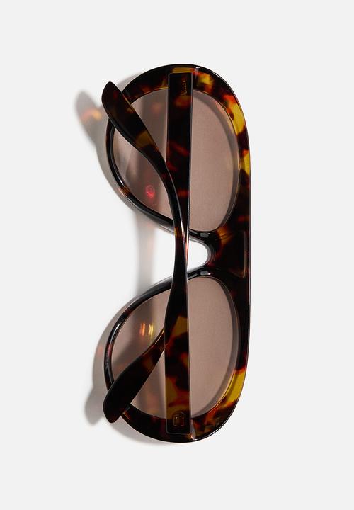H&M - Aviator-style sunglasses - brown/tortoiseshell pattern
