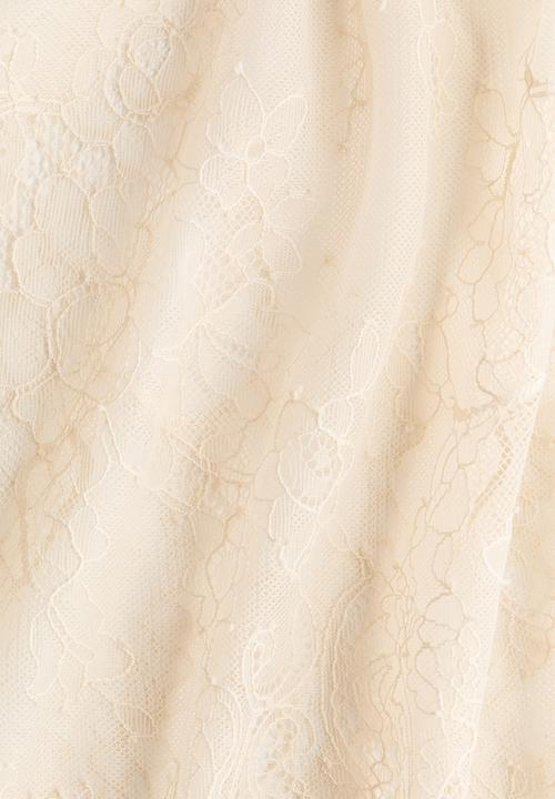 H&M - Lace hip scarf - light beige