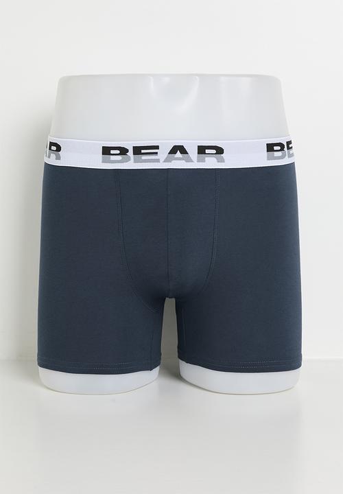 Bear - 3Pk Core Bodyshort - Red Multi