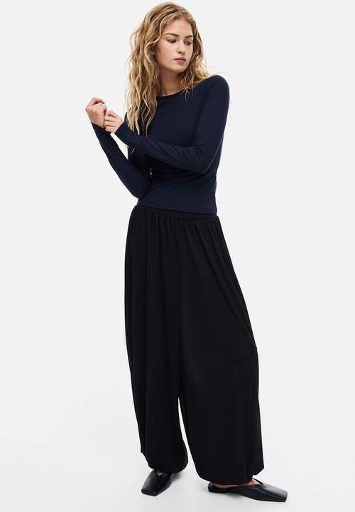 H&M - Long-sleeved jersey top - dark blue